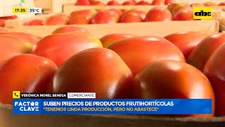 Suben precios de productos frutihortícolas [upl. by Yenrab]