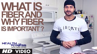 What is fiber and why fiber is important   Top Fiber Food  Health and Fitness  Guru Mann [upl. by Keare]