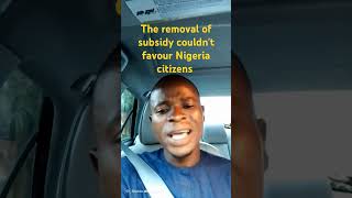 The removal fuel subsidy couldnt favour Nigeria citizens comedyfilms mcfreeway funny [upl. by Wurtz]