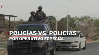 Policías estatales SORPRENDEN a municipales con un OPERATIVO especial en Romita Guanajuato [upl. by Aivax]