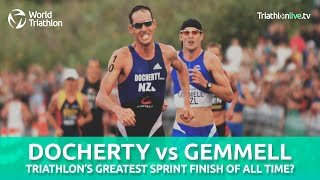 One of the greatest triathlon sprint finishes ever [upl. by Erolyat207]