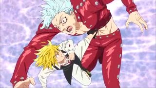 Meliodas Vs Ban Full Fight  Perfect Cube  HD [upl. by Osrick]