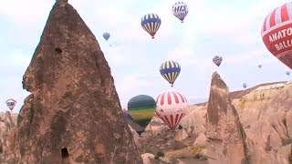 Turismo por el mundo la Capadocia en globo [upl. by Annaerda]