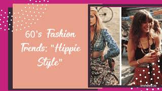 1960s Fashion Trends quotHippie Stylequot Ep2 [upl. by Normy]