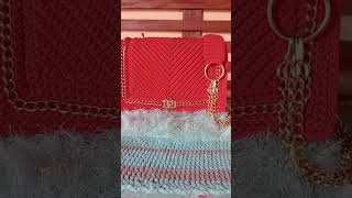 BOLSAS em CROCHÊ  By BolsaSimPQNão artesanato moda goviral shortsviral [upl. by Ardeha715]