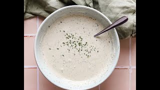 5Minute Tahini Ranch Dressing [upl. by Navar]