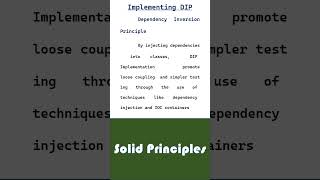 implement depenedency inversion principle  c  solid principles [upl. by Olivier]