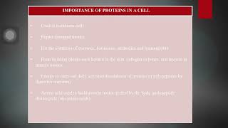 43 Protein  BIOLOGY FORM 4 [upl. by Atinreb38]