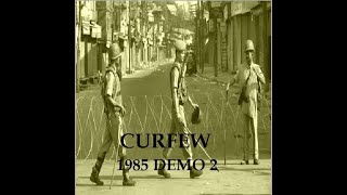 CURFEW  1986 Demo 2  UK Punk Demos [upl. by Kruter]