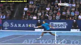 2011 Swiss Indoors Basel Final  Roger Federer vs Kei Nishikori Full Match 02 10 [upl. by Ellezaj765]