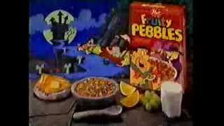 Flintstones quotFruity Pebblesquot Halloween Commercial [upl. by Cordula]