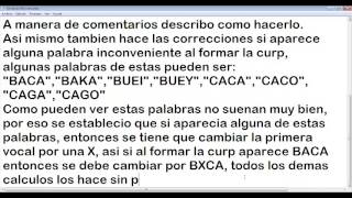 Programación en Java calculo de la CURP con Java [upl. by Rozamond]