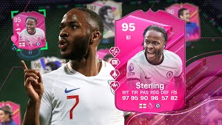 ¿ROTÍSIMO o BASURA STERLING 95 FUTTIES REVIEW  EA FC 24 ULTIMATE TEAM [upl. by Eilerua]