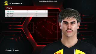 PES 2021 How to create Jota Filipe 🇵🇹 Al Ittihad [upl. by Aerdnaeel]