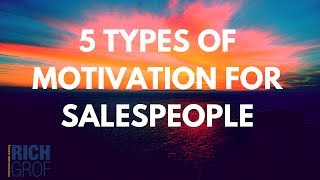 5 Types of Motivation for Salespeople  Leadership Techniques for Sales Managers [upl. by Healy174]