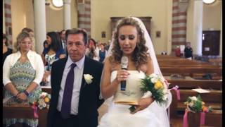 Matrimonio Ingresso Sposa Cantato 092015 [upl. by Aicenert535]