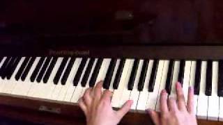 Corpse Bride Piano Duet Tutorial  Part 2 [upl. by Ayekahs]