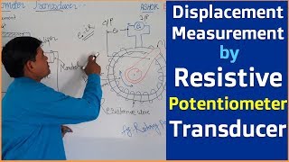 Resistive Potentiometer Transducer Working operation in Hindi [upl. by Ahsikcin]