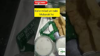 Jashne Amade e Rasool Allah hi Allah short videofood  vairal shorts [upl. by Llegna]