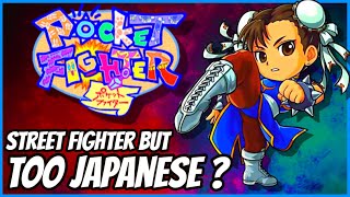 POCKET FIGHTER  The Street Fighter That was TOO JAPANESE   Gaming History [upl. by Suiravat]