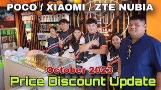 Price Discount Update October 2023  ZTE Nubia Neo  Poco F5 Pro  Xiaomi 13T Pro  Xiaomi Pad 6 [upl. by Shaylynn]