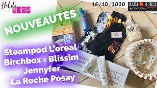 NOUVEAUTÉS Steampod L’oreal Blissim Jennyfer La Roche Posay [upl. by Asiruam]