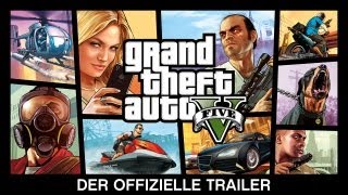 Grand Theft Auto V Der offizielle Trailer [upl. by Yaakov342]