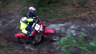 Exeter Trial 2019  XR650 Sidecar on Tillerton Steep [upl. by Sundberg]