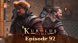 Kurulus Osman Urdu  Season 4 Episode 92 [upl. by Zetniuq]