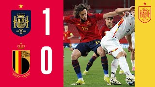 RESUMEN  España 10 Bélgica  Clasificación Europeo sub21 2025  Jornada 6  🔴 SEFUTBOL [upl. by Jeth892]