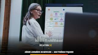 Sommaire ： Mathématiques – 3ᴱ̀ᴹᴱ Sc expérimentales [upl. by Kirenoj]