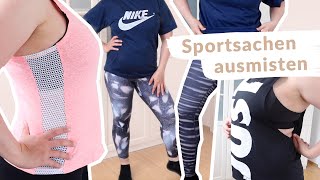 Kleiderschrank ausmisten 2020 ✨ Sportkleidung aussortieren nurwasichmag [upl. by Muriah9]