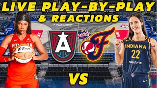 Atlanta Dream vs Indiana Fever  Live PlayByPlay amp Reactions [upl. by Udelle]