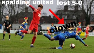 spalding united lost 50 [upl. by Hannus544]