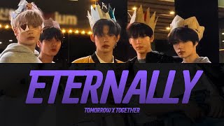 TXT 투모로우바이투게더 Eternally Lyrics Video  KPOPWorld Music [upl. by Worrell]