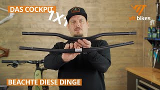 Fahrradlenker oder Vorbau ändern 🤔❓👀 Schau erst dieses Video  Cockpit 1x1 [upl. by Mendel]