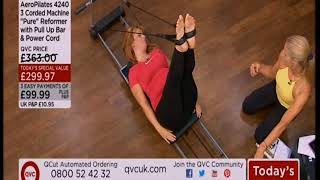 QVC UK presenter Catherine Huntley promoting Pilates Unedited Version [upl. by Oetsira]