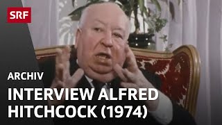 Interview Alfred Hitchcock 1974  SRF Archiv [upl. by Rosita426]