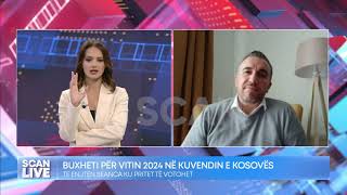 SCAN LIVE  Buxheti për vitin 2024 në Kuvendin e Kosovës [upl. by Laresa]