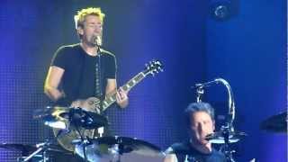 Nickelback  Photograph Live  Manchester Arena UK 2012 [upl. by Akinwahs585]