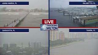 WATCH LIVE Florida weather cameras ahead of Hurricane Milton  FOX 5 News [upl. by Namsaj46]