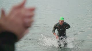 Ironman 703 Taupo  Race Highlights [upl. by Aihsitan468]