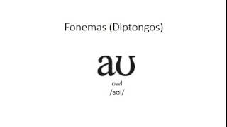 Fonemas en inglés Diptongos [upl. by Fineman]