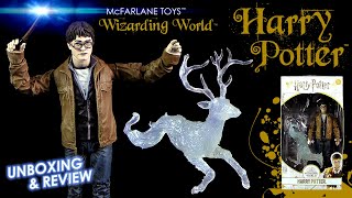 McFarlane ™ Wizarding World ™ Harry Potter ™ mit Hirsch Patronus  Unboxing amp Review [upl. by Lotz]