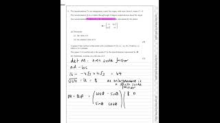 Edexcel Further Maths 2021 Paper 1 Question 1a [upl. by Pas]