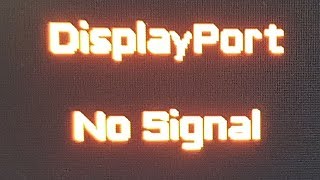 🚩 Nvidia DisplayPort нет сигнала не работает черный экран [upl. by Llaccm]