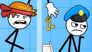 Thief PuzzleWEEGOON Funny Stickman Puzzle Game  New Levels 400450 Android Gameplay Walkthrough [upl. by Ariait229]