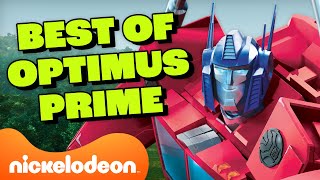 Optimus Prime Best Moments Marathon 🤖 Transformers EarthSpark  Nicktoons [upl. by Todd]