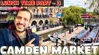 Camden Town Market Visited In London  Lunch 🥗 Time 🕰️  Part  3 [upl. by Pubilis]