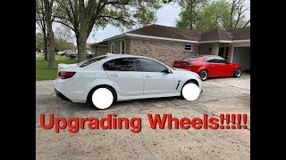 Installing CTSV Coupe Wheels on the Chevy SS  Vlog 206 [upl. by Egwan]